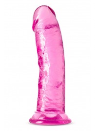 Розовый фаллоимитатор Roar N’ Ride - 20,3 см. - Blush Novelties