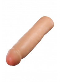 Телесная насадка-удлинитель Tenacity - 21,6 см. - Blush Novelties - в Воронеже купить с доставкой
