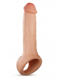 Телесная насадка-удлинитель Thrive 8.75 Inch Realistic Penis Extender Sleeve - 22,2 см. - Blush Novelties - в Воронеже купить с доставкой