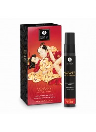 Оральный спрей Waves of Pleasure с ароматом клубники и шампанского - 20 мл. - Shunga - купить с доставкой в Воронеже