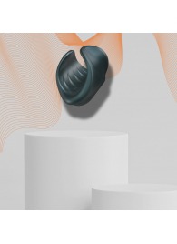 Серый сквозной мастурбатор с вибрацией Manwan Starter - Manwan - в Воронеже купить с доставкой