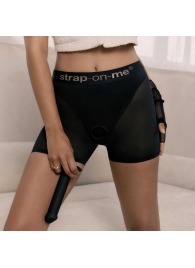 Трусики-шорты для фиксации насадок Strap-on-me Harness Lingerie Halo - size XS - Strap-on-me - купить с доставкой в Воронеже