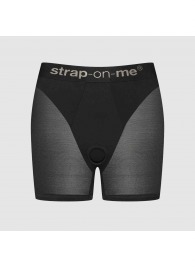 Трусики-шорты для фиксации насадок Strap-on-me Harness Lingerie Halo - size M - Strap-on-me - купить с доставкой в Воронеже