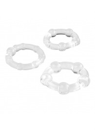 Набор из 3 эрекционных прозрачных колец - Boys of Toys - в Воронеже купить с доставкой