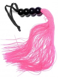 Розовая силиконовая плеть - 35,5 см. - Boys of Toys - купить с доставкой в Воронеже