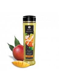 Массажное масло для тела Luscious Mango с ароматом манго - 240 мл. - Shunga - купить с доставкой в Воронеже