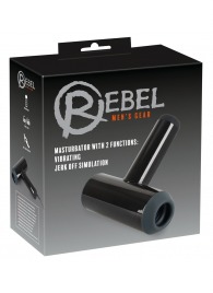 Черный мастурбатор с удобной ручкой Masturbator with 2 Functions - Orion - в Воронеже купить с доставкой