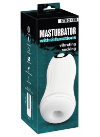 Белый мастурбатор Masturbator with 2 functions - Orion - в Воронеже купить с доставкой