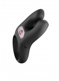 Черное эрекционное виброкольцо Nos - Fun Factory - в Воронеже купить с доставкой