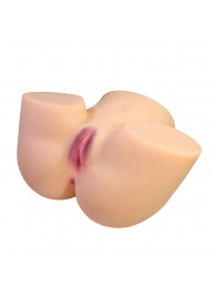 Телесный мастурбатор Liora с 2 любовными тоннелями - Baile - в Воронеже купить с доставкой