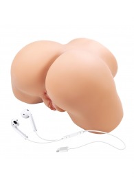 Телесный мастурбатор Olivia с 2 любовными отверстиями - Baile - в Воронеже купить с доставкой