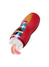 Интерактивный мастурбатор Solara с нагревом, вибрацией и поступательными движениями - Shots Media BV - в Воронеже купить с доставкой