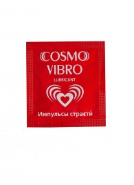Пробник женского стимулирующего лубриканта на силиконовой основе Cosmo Vibro - 3 гр. - Биоритм - купить с доставкой в Воронеже