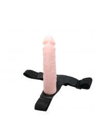 Гибкий фаллоимитатор-реалистик на трусиках - 21,5 см. - Baile - купить с доставкой в Воронеже
