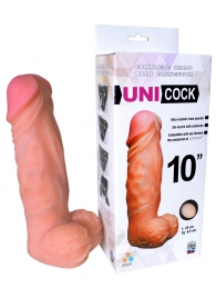 Фаллическая насадка Харнесс UNICOCK 10  - 25 см. - LOVETOY (А-Полимер) - купить с доставкой в Воронеже