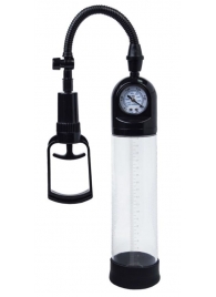 Чёрная вакуумная помпа A-toys с манометром и прозрачной колбой - A-toys - в Воронеже купить с доставкой