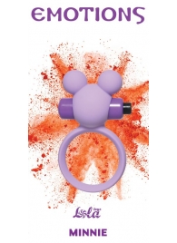 Сиреневое эрекционное виброколечко Emotions Minnie - Lola Games - в Воронеже купить с доставкой