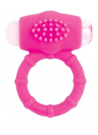 Розовое эрекционное виброкольцо A-toys - A-toys - в Воронеже купить с доставкой