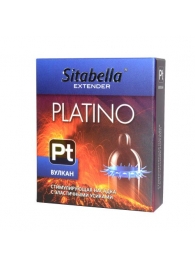 Стимулирующая насадка с усиками Platino  Вулкан - Sitabella - купить с доставкой в Воронеже