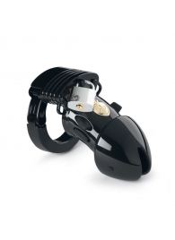 Пояс верности с электростимуляцией Mystim Pubic Enemy No1 Black Edition - MyStim - купить с доставкой в Воронеже