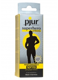 Спрей-пролонгатор длительного действия pjur SUPERHERO Strong Spray - 20 мл. - Pjur - купить с доставкой в Воронеже