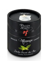 Массажная свеча с ароматом иланг-иланга и пачули Jardin Secret Des Iles Ylang/pat - 80 мл. - Plaisir Secret - купить с доставкой в Воронеже