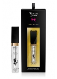 Стимулирующий блеск для губ Baiser Brulant Gloss Plaisirs Secrets - 7 мл. - Plaisir Secret - купить с доставкой в Воронеже