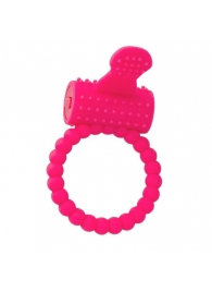 Розовое силиконовое виброкольцо A-toys - A-toys - в Воронеже купить с доставкой