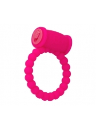 Розовое виброкольцо на пенис A-toys из силикона - A-toys - в Воронеже купить с доставкой