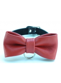 Эффектный ошейник с бабочкой - БДСМ Арсенал - купить с доставкой в Воронеже