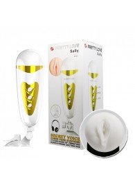 Мега-мастурбатор вагина Sally с вибрацией и голосом - Baile - в Воронеже купить с доставкой