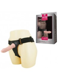 Женский страпон с вибрацией Ultra - 15,5 см. - Baile - купить с доставкой в Воронеже