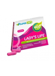 Возбуждающие капсулы Ladys Life - 14 капсул (0,35 гр.) - SuperCaps - купить с доставкой в Воронеже