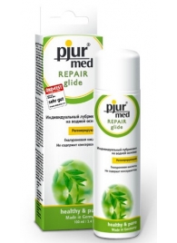 Регенирирующий лубрикант с гиалуроновой кислотой pjur MED Repair glide - 100 мл. - Pjur - купить с доставкой в Воронеже