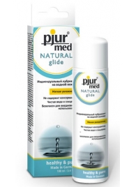 Нейтральный лубрикант на водной основе pjur MED Natural glide - 100 мл. - Pjur - купить с доставкой в Воронеже