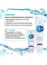 Крем-лубрикант  Окей Anal  - 15 гр. - Биоритм - купить с доставкой в Воронеже