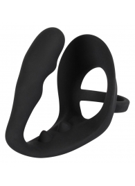 Эрекционное кольцо с подхватом мошонки и анальным отростком для воздействия на простату - Orion - в Воронеже купить с доставкой