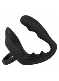 Эрекционное кольцо с подхватом мошонки и анальным отростком для воздействия на простату - Orion - в Воронеже купить с доставкой