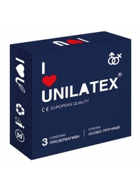 Ультрапрочные презервативы Unilatex Extra Strong - 3 шт. - Unilatex - купить с доставкой в Воронеже