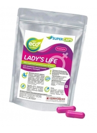 Возбуждающие капсулы Ladys Life - 2 капсулы (0,35 гр.) - SuperCaps - купить с доставкой в Воронеже