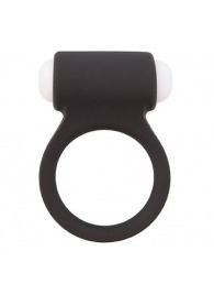 Чёрное эрекционное виброкольцо LIT-UP SILICONE STIMU RING 3 BLACK - Dream Toys - в Воронеже купить с доставкой