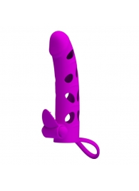 Насадка с закрытой головкой и виброэлементом для клиторального массажа - Baile - в Воронеже купить с доставкой