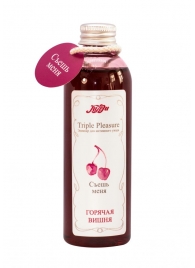 Эликсир Triple Pleasure  Горячая вишня  - 130 гр. - JULEJU - купить с доставкой в Воронеже
