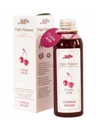 Эликсир Triple Pleasure  Горячая вишня  - 130 гр. - JULEJU - купить с доставкой в Воронеже