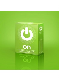 Цветные ароматизированные презервативы ON) Fruit   Color - 3 шт. - ON) - купить с доставкой в Воронеже