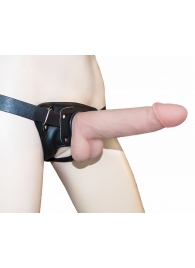 Универсальный пояс премиум класса (S) с 2 насадками - LOVETOY (А-Полимер) - купить с доставкой в Воронеже