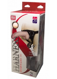 Универсальный пояс премиум класса (S) с 2 насадками - LOVETOY (А-Полимер) - купить с доставкой в Воронеже