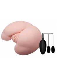 Вагина и анус с вибрацией CrazyBull Vagina and Anal - Baile - в Воронеже купить с доставкой