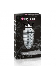 Анальный плаг для электростимуляции Hector Helix Buttplug L - 11,5 см. - MyStim - купить с доставкой в Воронеже