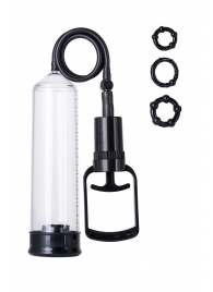 Вакуумная помпа A-toys с уплотнителем и эрекционными кольцами - A-toys - в Воронеже купить с доставкой